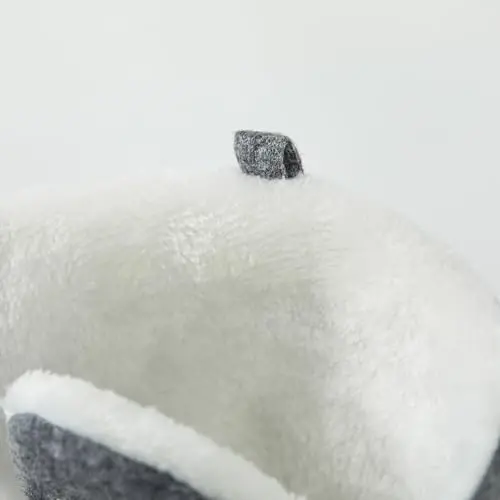 pureborn Unisex Baby Boy Girl Fleece Cozy Booties Warm Infant Shoes - 6