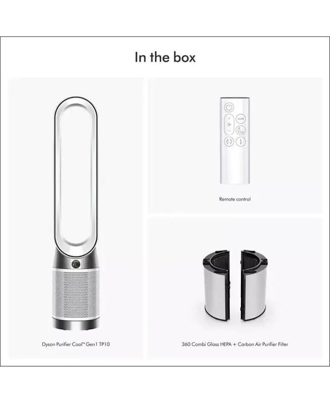 Purifier Cool Fan Gen1 TP10-White - 3