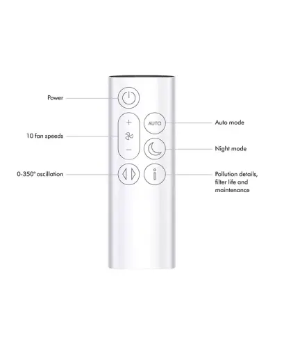 Purifier Cool Fan Gen1 TP10-White - 8