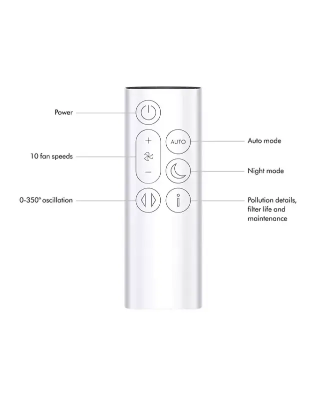 Purifier Cool Fan Gen1 TP10-White - 8