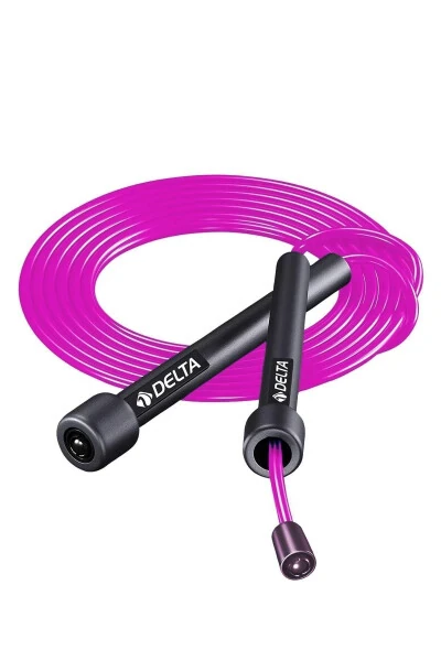 Purple Adjustable Deluxe Jump Rope - DELTA (1)