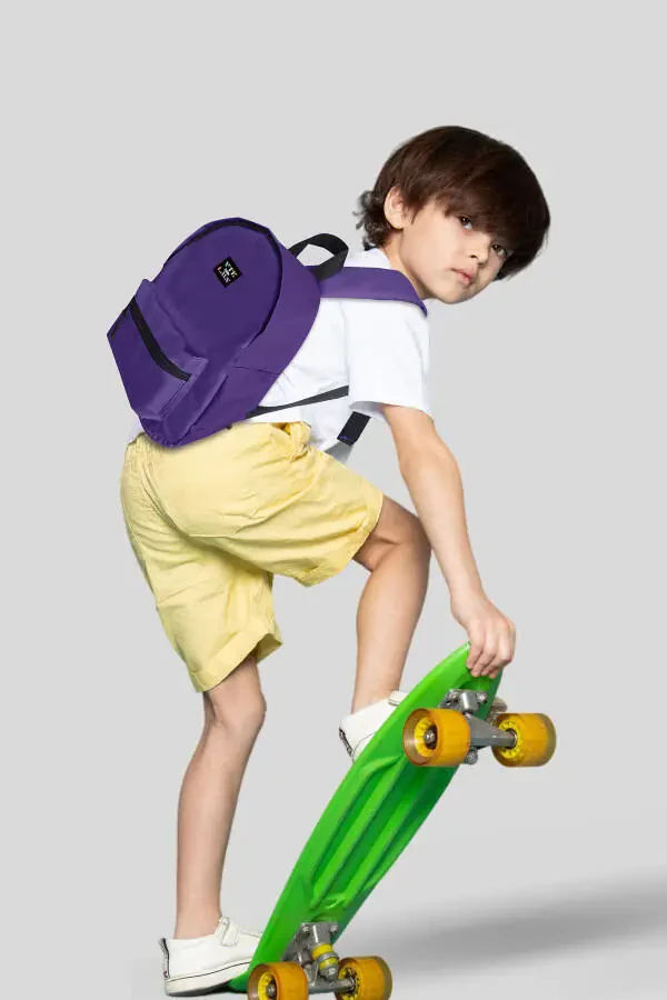 Purple Children's Kindergarten Preschool Backpack - 1