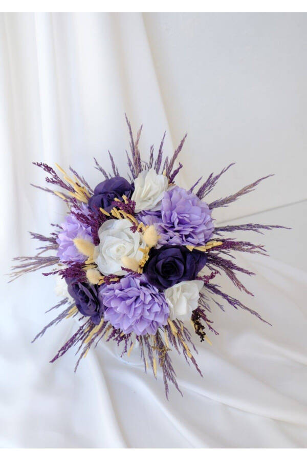 Purple-Lilac Bridal Flower - 1