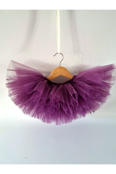 Purple Tutu Skirt Fluffy Dream Tulle - 2