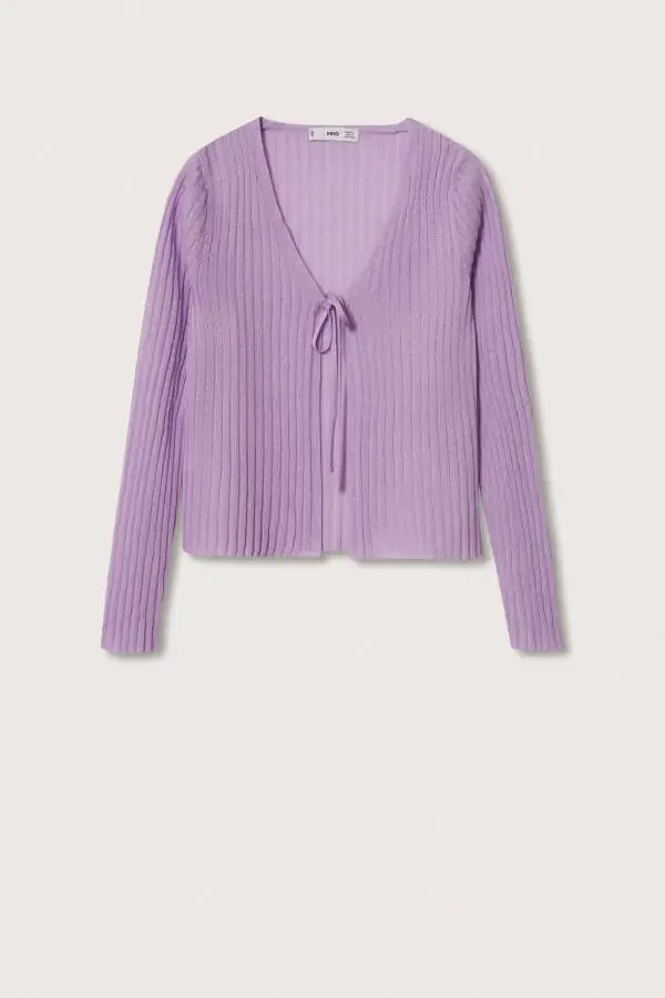 Purple Women's Cardigan 27025805 - 3