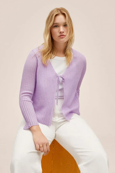 Purple Women's Cardigan 27025805 - 9