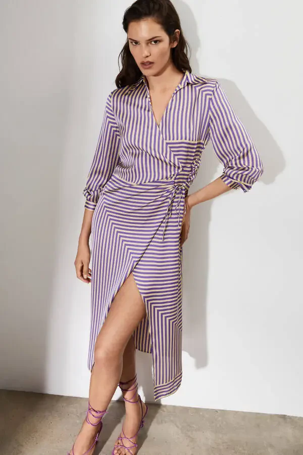 Purple Women's Dress - 5