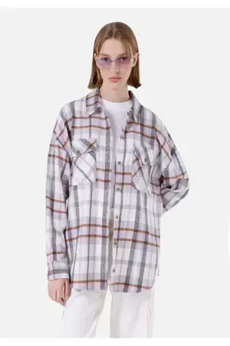 Purple women's shirt - 1