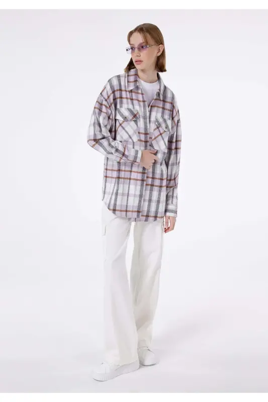 Purple women's shirt - 3