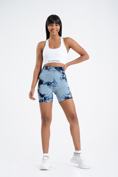 Push-up tafsilotli sport batik shortilari - GYMXPRO