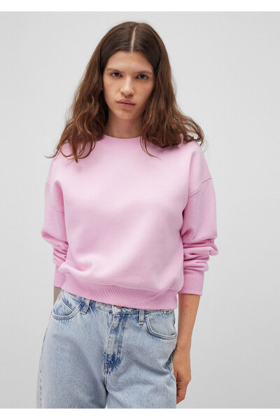 Pushti Basic Crop Sweatshirt 1611147-71117 - 20