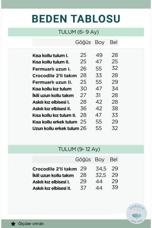 Pushti Osma 100% Paxta Muslin Qizaloq Salopet Tulum | Yozgi Ko'ylak | Oeko-tex Sertifikatlangan - 6