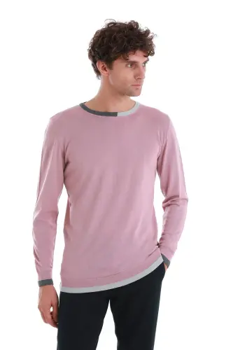 Pushti Regular Fit Tekis Velosiped Yoqali Jun Trikotaj Ka - 8