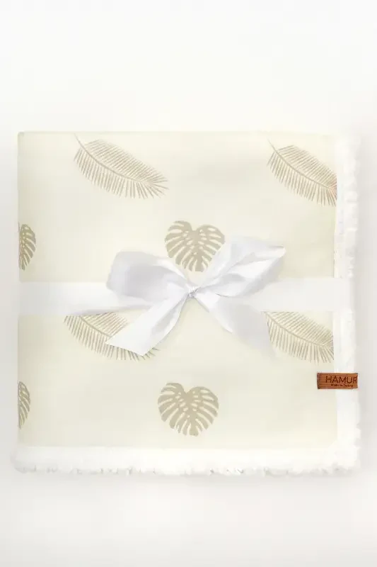 Пушистое детское одеяло 80x100 см Мелис Одеяло из овечьей шерсти - 3