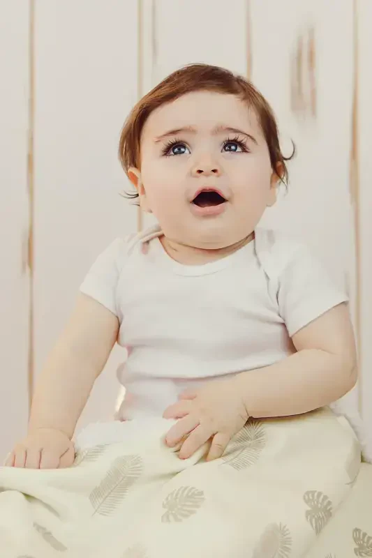 Пушистое детское одеяло 80x100 см Мелис Одеяло из овечьей шерсти - 7