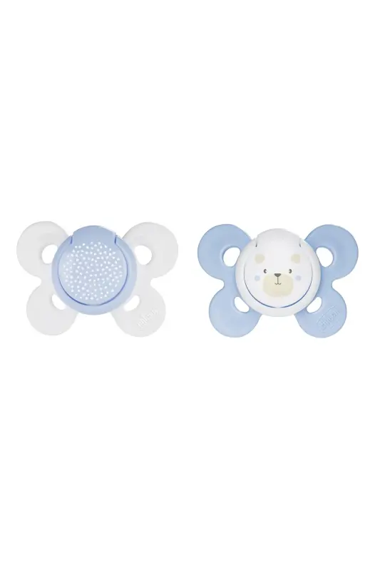 Пустышки Physio Comfort из силикона, 2 шт., 0+ мес., для мальчиков - CHICCO