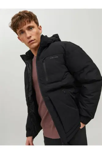 Пуховик Jcootto Черный - JACK & JONES (1)
