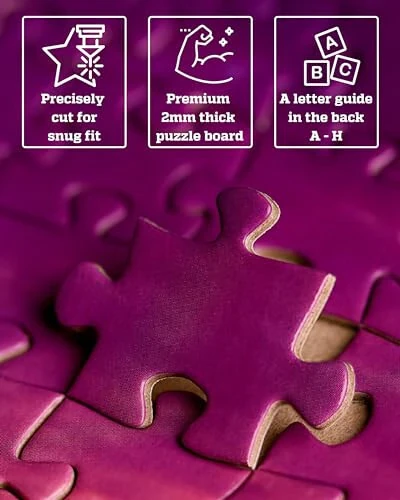 Puzzles for Adults 1000 Pieces - 20x30 in HD Quality Landscape 1000 Piece Puzzle for Adults & Families | Sturdy 2mm Adult Puzzle Pieces | 8 Jigsaw Puzzles Saver Sheets & Full-Sized 1:1 Poster Included - Puzzles