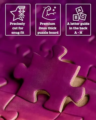 Puzzles for Adults 1000 Pieces - 20x30 in HD Quality Landscape 1000 Piece Puzzle for Adults & Families | Sturdy 2mm Adult Puzzle Pieces | 8 Jigsaw Puzzles Saver Sheets & Full-Sized 1:1 Poster Included - PUZZLES