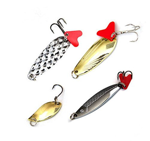 PWWDADA 275pcs Fishing Lure Set Including Frog Lures Soft Fishing Lure Hard Metal Lure VIB Rattle Crank Popper Minnow Pencil Metal Jig Hook for Trout Bass Salmon with 1 Tackle Box - 3