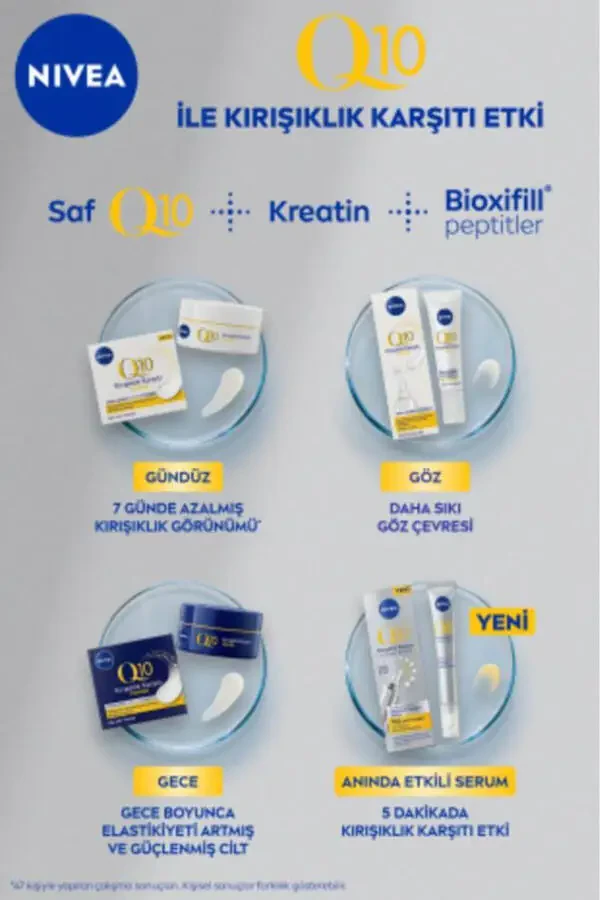 Q10 Anında Etkili Kırışıklık Karşıtı Serum 15ml, İnce Çizgi ve Derin Kırışıklık Karşıtı, Dolgun Cilt - 6