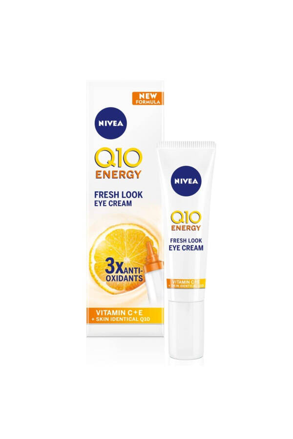 Q10 Energy 3x Antioksidant Qayta Tiklash G'ozlar Uchun Kremi C + E Vitamini bilan - 1