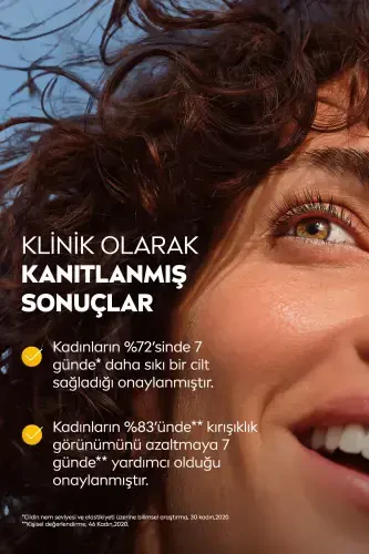 Q10 Power Ajinlarga Qarshi Kunlik Yuzga Moxir Krem 50ml, SPF30 Quyoshdan Himoya, Q10 va Keratin - 3