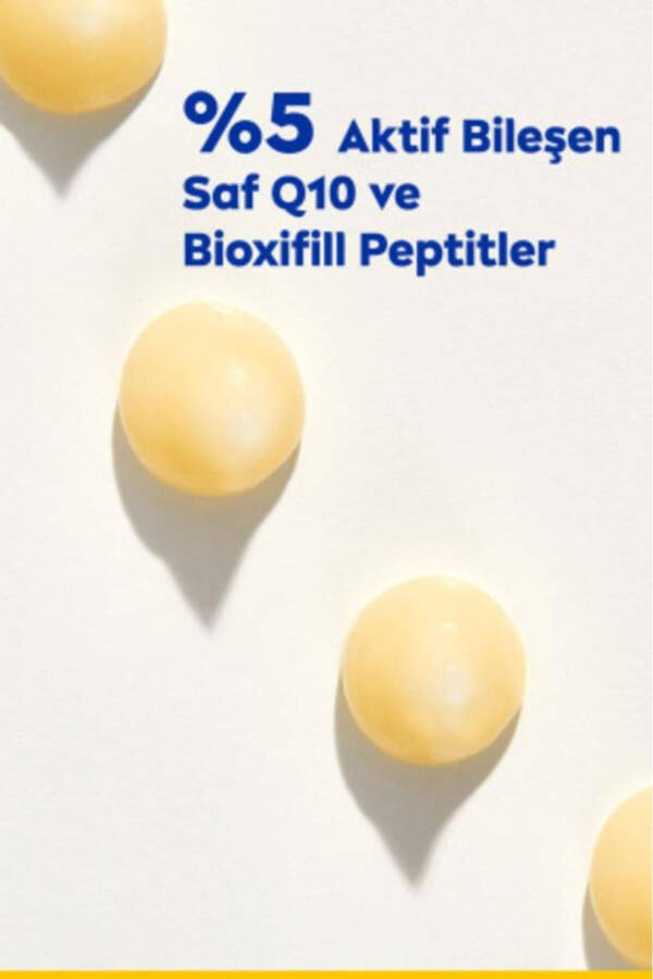 Q10 Tez Ta'sirli Ajinlarga Qarshi Serum 15ml, Mahkamlovchi, Hajm Beruvchi, Namlovchi - 2
