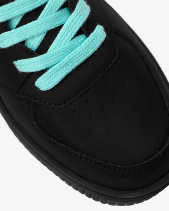 QADAM LOW Sneakers - BLACK / TIFFANY - 4