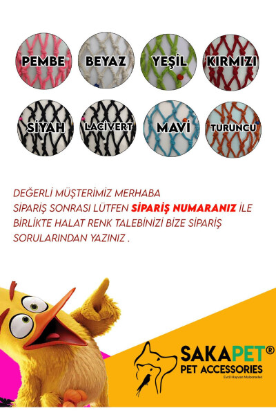 Qafas Ustida O'yin Maydonchasi To'ti Qush Ko'krak Sevgi To'tig'i Forpus SA5 - 8