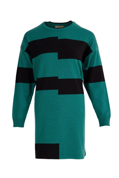 Qalin chizilgan triko tunik - AKER