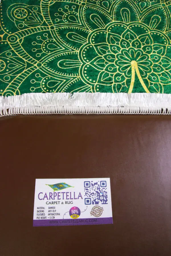 Qalin shimgichli yumshoq namozlik Yuvilishi mumkin Johizlik Sovgʻa bukiladigan (70X120CM) - 4