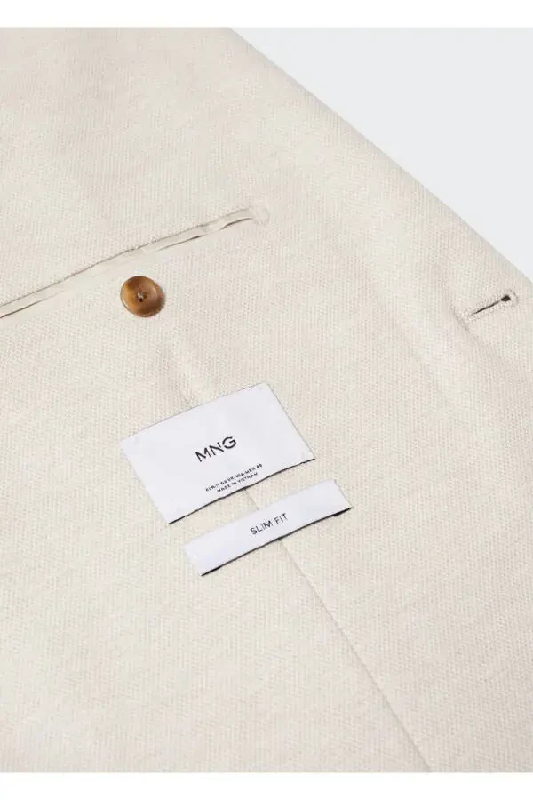 Qattiq kesilgan mini to'qilgan blyazer - 8