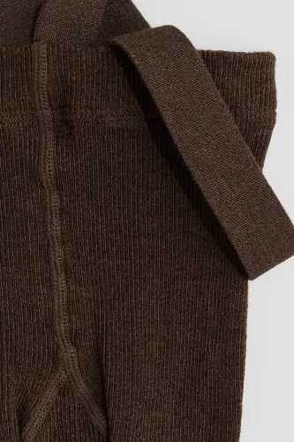 Qayishli va elastik bog'langan tayt - H&M (1)