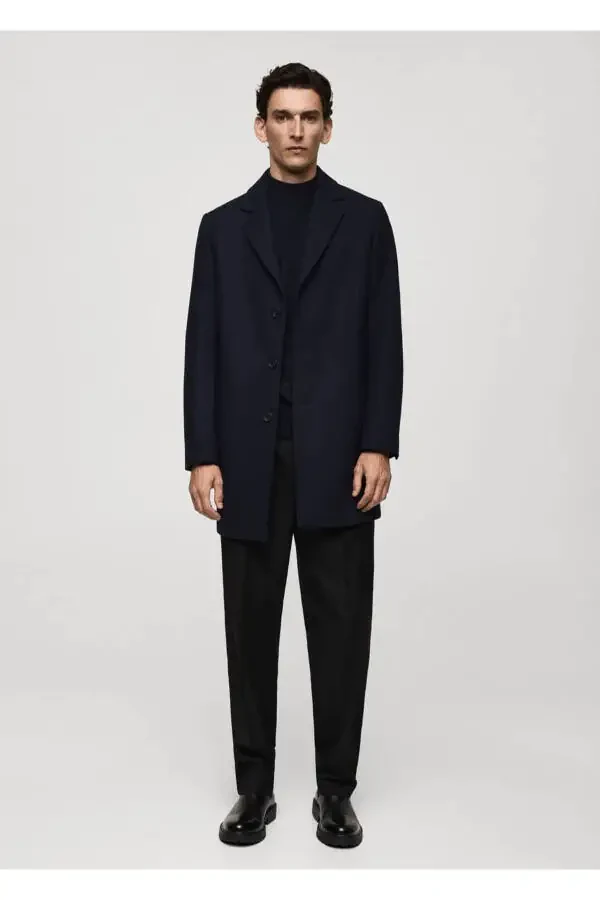 Qayta ishlangan junlardan yengil palto - 7