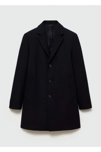 Qayta ishlangan junlardan yengil palto - 8