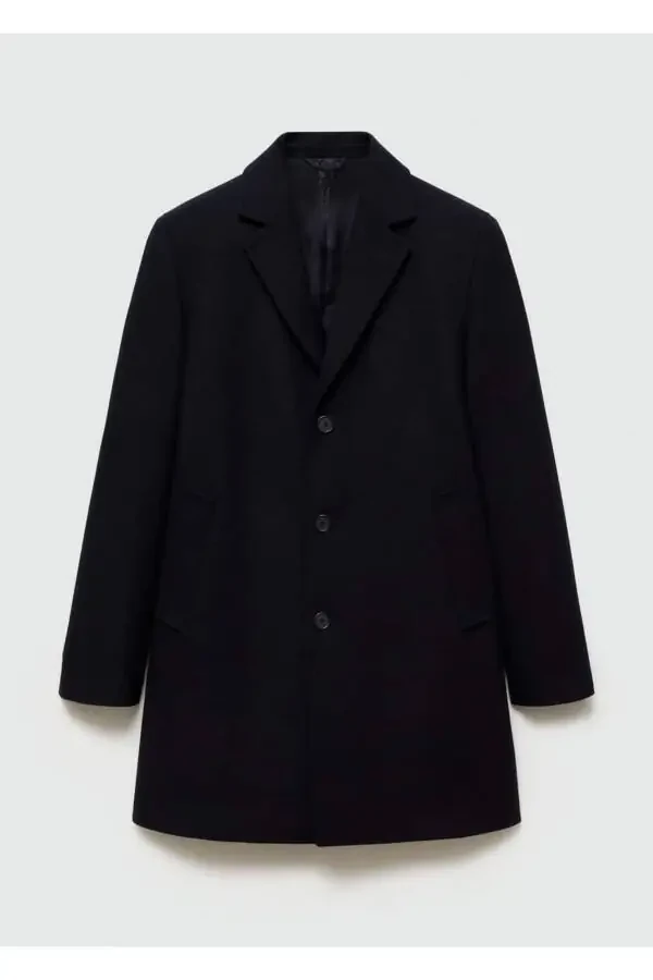 Qayta ishlangan junlardan yengil palto - 8