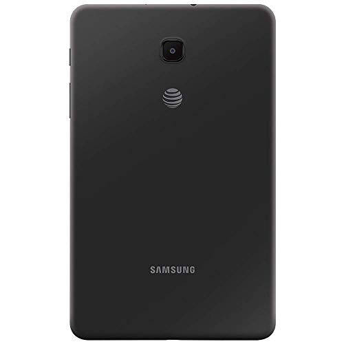 Qayta tiklangan Samsung Galaxy Tab A 8.0 (32GB, 2GB, Wi-Fi + Cellular) 4G LTE plansheti, GPS, GSM AT&T qulfidan chiqarilgan (T-Mobile, Metro, Cricket, Straight Talk) AQSh kafolati SM-T387A (Qora, 64GB SD to'plami) - 3