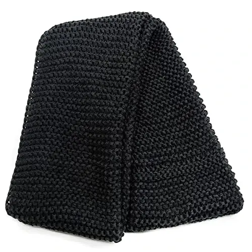 Warm Scarf for Winter Women & Men, Knit Wool Loop Infinity Scarves Thick & Chunky Neck Warmer For Cold Weather U-SY-WS7 - 4
