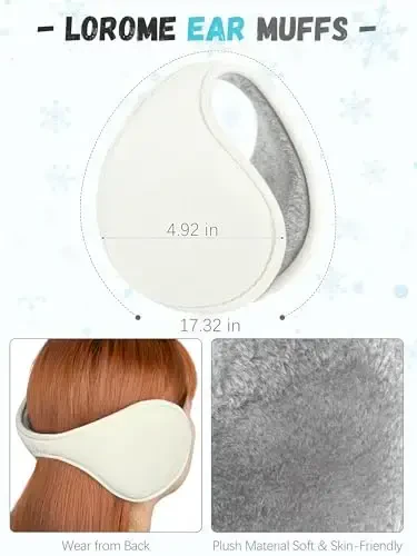 Qishki shlyapa, sharf, qo'lqop va quloq isitgich, issiq trikotaj shapka, sensorli ekranli qo'lqoplar to'plami, qishki sovg'alar, ayollar uchun bo'yin sharflari - 5