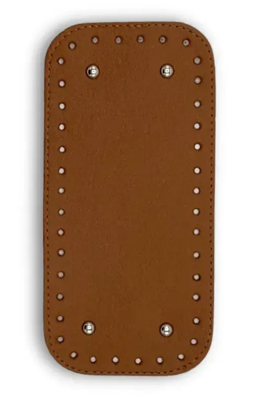 Qisqa sumka taganasi sun'i teri 12smx25sm - 6