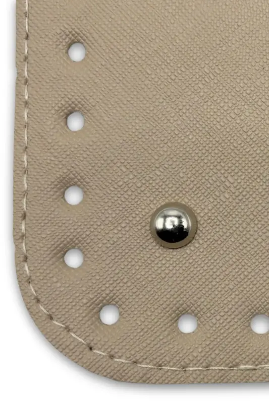 Qisqa sumka taganasi sun'iy teri 12smx25sm - 3