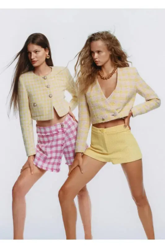 Qisqa tvid kurtka - 7