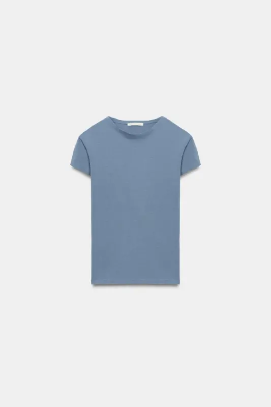 QISQA YENGLI SLIM FIT FUTBOLKA-Moviyroq - 5
