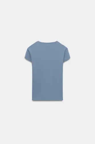 QISQA YENGLI SLIM FIT FUTBOLKA-Moviyroq - 6
