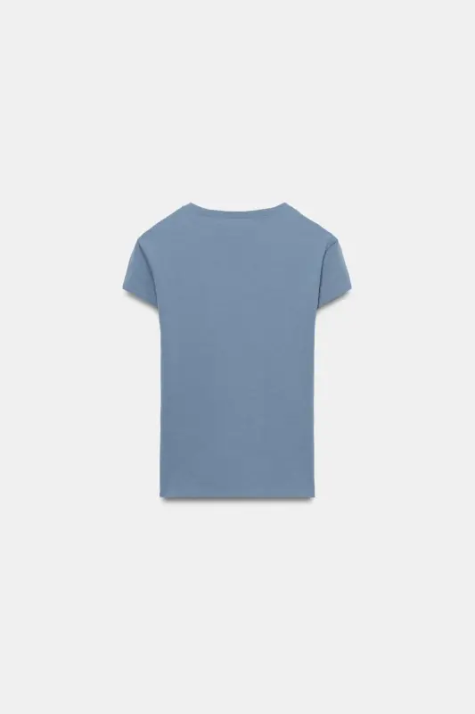 QISQA YENGLI SLIM FIT FUTBOLKA-Moviyroq - 6