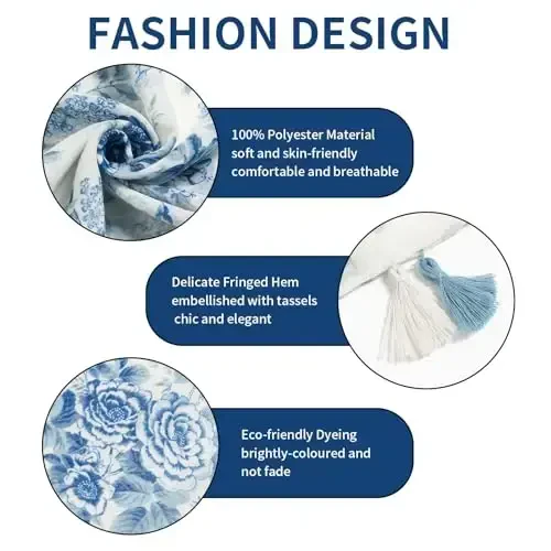 QIUTIMIY Ayollar uchun ro'mol Yengil Yumshoq Gul Leopard Bosilgan Sharflar Kuz Qish Moda Shol Ro'mol Fringe bilan - QIUTIMIY (1)