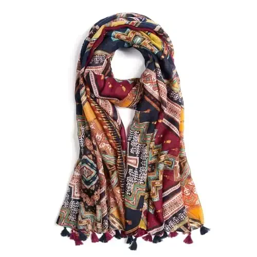 QIUTIMIY Ayollar uchun шарф енгил юмшоқ гулли леопард naqshli шарфлар kuz qish moda ro'mol o'rash burchakli - 1