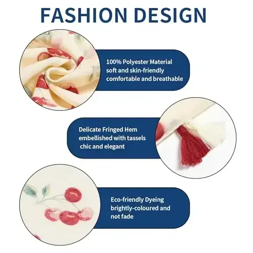 QIUTIMIY Ayollar uchun шарф Yengil Yumshoq Floral Leopard Bosma Sharflar Kuz Qishgi Moda Shol Ro'mol Fringli - QIUTIMIY (1)