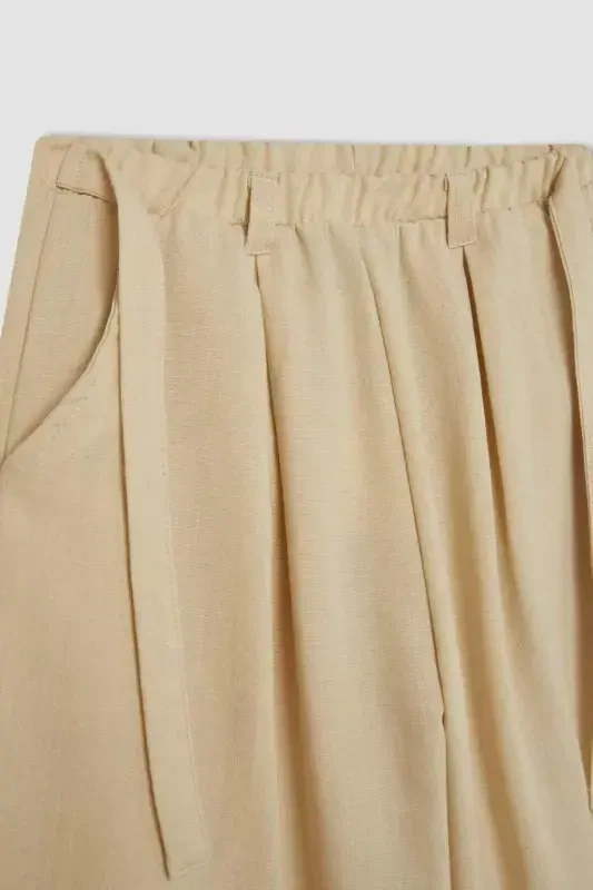 Qiz bol kiyimli keng shim C0273A824SM - 8